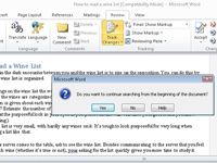 Cómo revisar los cambios en un documento de Word 2010