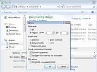Cómo guardar un libro de Excel 2010 como un archivo PDF o XPS