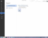 Cómo guardar un archivo de Office 2013 en formato pdf
