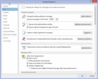 Cómo guardar copias de los mensajes de Outlook 2013