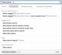 ���� - Cómo guardar las búsquedas en Evernote para Mac