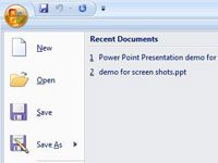 Cómo guardar la presentación de PowerPoint 2007