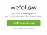 Cómo buscar tuiteros sobre WeFollow