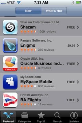 ���� - Cómo buscar en la tienda de aplicaciones de iTunes desde tu iphone