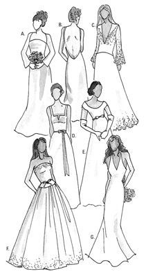 ���� - Cómo seleccionar un estilo de vestido de novia