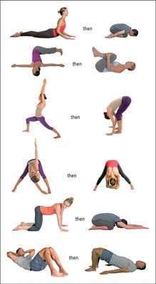 Cómo seleccionar principales posturas y compensación supone para desarrollar su propia rutina de yoga