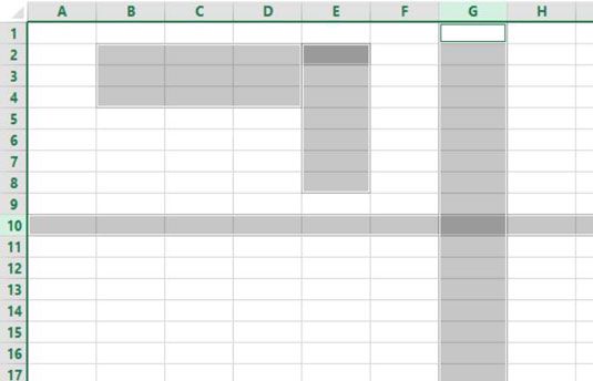 C mo Seleccionar Rangos En Excel 2013 Para Dummies