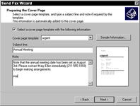 ¿Cómo enviar un documento como un fax en Windows XP