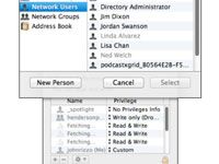 Cómo establecer permisos básicos en OS X Lion's finder's get info window