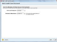 Cómo configurar una cuenta de tarjeta de crédito en Quicken 2013