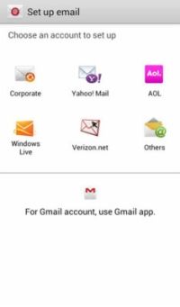 Cómo configurar una cuenta de no-gmail correo electrónico en su samsung galaxy s 4