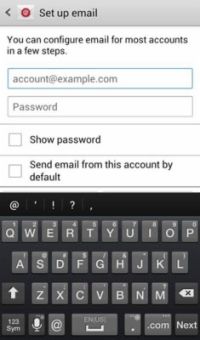 Cómo configurar una cuenta de no-gmail correo electrónico en su samsung galaxy s 4