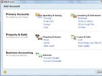 Cómo configurar una cuenta bancaria adicional en Quicken 2013 o 2014