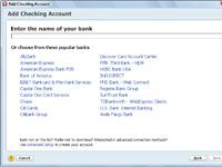 Cómo configurar una cuenta bancaria adicional en Quicken 2013 o 2014