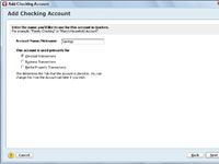 Cómo configurar una cuenta bancaria adicional en Quicken 2013 o 2014