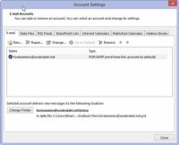 Cómo configurar una cuenta de correo electrónico de Internet en Outlook 2013