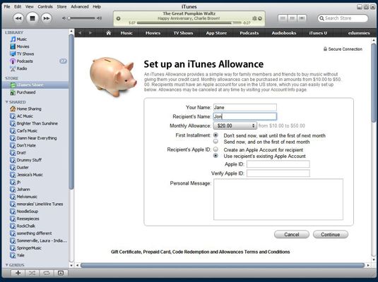 ���� - Cómo configurar una cuenta de provisión tienda de itunes