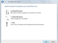 Cómo configurar el reconocimiento de voz en Windows Vista