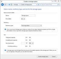 Cómo configurar espacios de almacenamiento en Windows 8.1