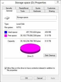 Cómo configurar espacios de almacenamiento en Windows 8.1