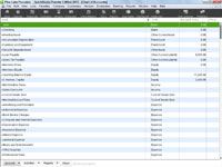 Cómo configurar las QuickBooks 2013 tabla de lista de cuentas