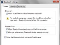 Cómo configurar Windows 7 para bluetooth
