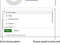 Cómo compartir círculos en su página de marketing google +