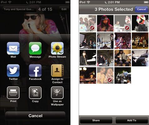 ���� - Cómo compartir fotos y vídeos desde un ipod touch