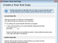 Cómo cambiar el tamaño de un archivo de Quicken 2012