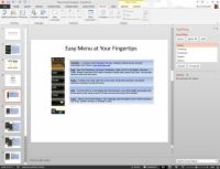 Cómo revisar la ortografía de su presentación de PowerPoint 2013 después de los hechos