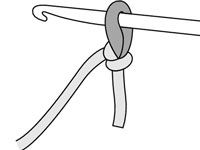 ¿Cómo iniciar el hilo en una aguja de ganchillo