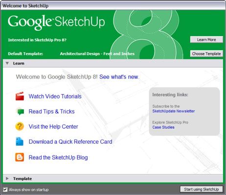 ���� - Cómo empezar a utilizar Google SketchUp 8