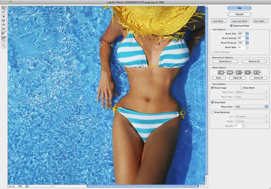 Cómo probar los efectos de distorsión de imagen en Photoshop CS6