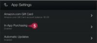 Cómo desactivar in-app compra en su tableta fuego