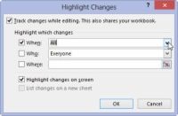 Cómo activar el seguimiento de cambios en Excel 2013 libros