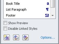 Cómo utilizar un estilo de formato en Word 2010