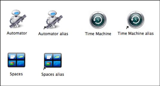���� - Cómo utilizar los alias de Mac OS X Snow Leopard