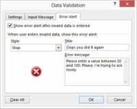 Cómo utilizar la validación de datos para mantener los datos de Excel limpia