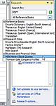 Cómo utilizar Excel 2007's research task pane