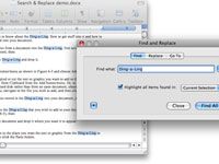 Cómo utilizar buscar y reemplazar en Word 2008 para Mac