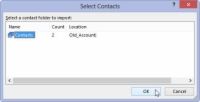 Cómo usar los contactos de Outlook como la lista de destinatarios para una palabra 2013 la combinación de correspondencia