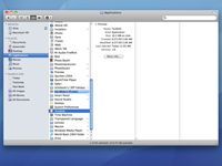 Cómo utilizar los servicios para compartir capacidades del programa en Mac OS X Snow Leopard