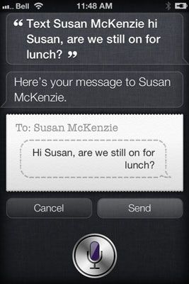 ���� - Cómo utilizar Siri para texting
