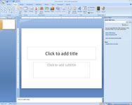 Cómo utilizar las diapositivas de una biblioteca de diapositivas en PowerPoint 2007