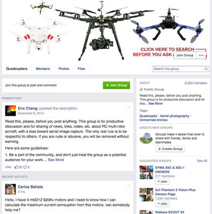 ���� - Cómo utilizar las redes sociales para conocer a los entusiastas de aviones no tripulados