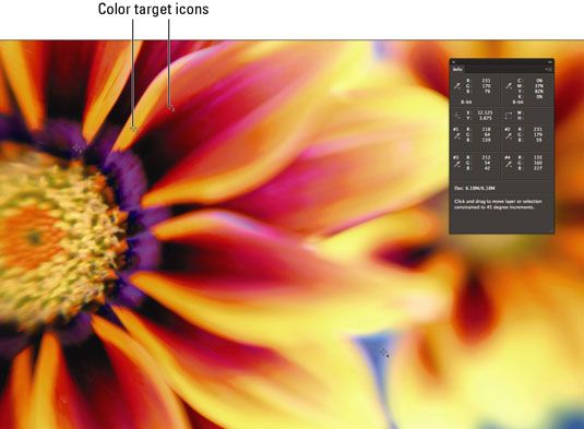 Cómo utilizar la herramienta de toma de muestras de color en Photoshop CS6