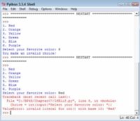 Cómo utilizar la sentencia ifelif en una aplicación python