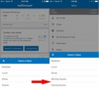 Cómo utilizar el diario de alimentos myfitnesspal