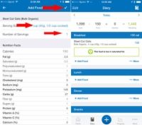 Cómo utilizar el diario de alimentos myfitnesspal