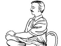 Cómo utilizar la prueba de hip-rotación sentado